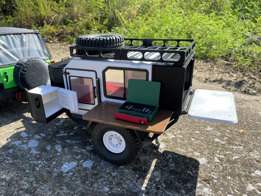 "Rock Hopper" Camper Off-road RC 1:8 của BlackCrow - Image 4