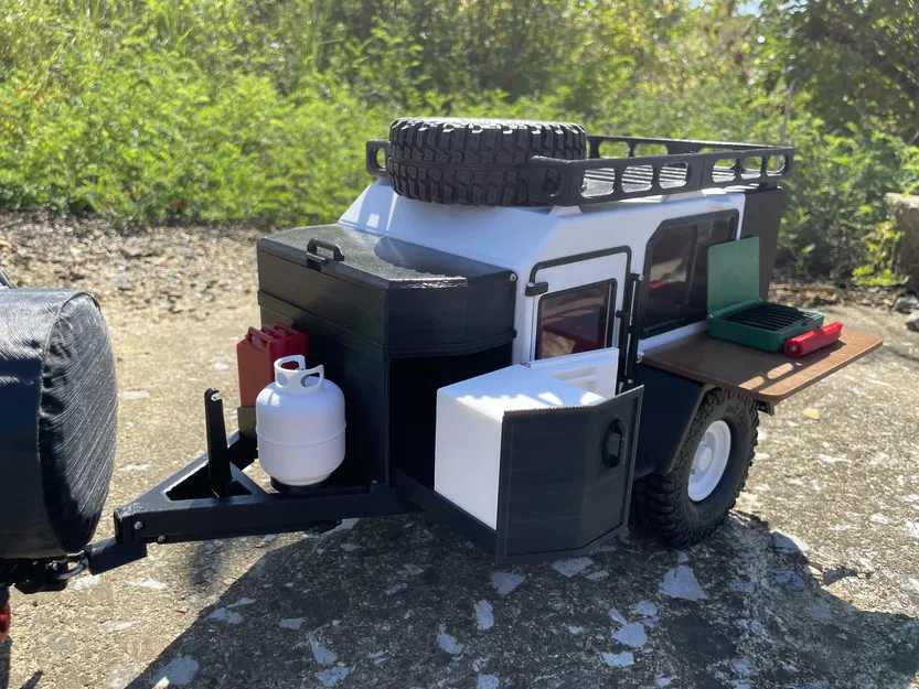 "Rock Hopper" Camper Off-road RC 1:8 của BlackCrow - Image 9