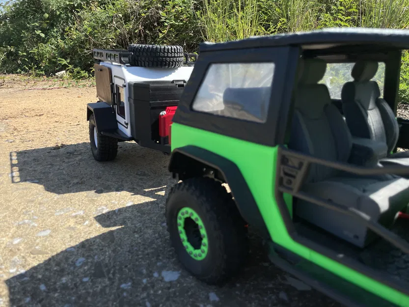 "Rock Hopper" Camper Off-road RC 1:8 của BlackCrow - Image 11