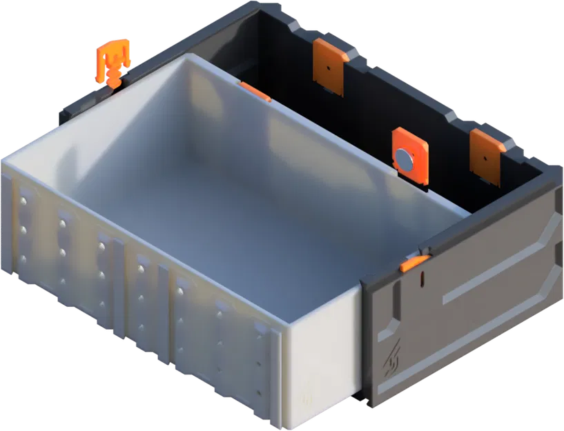 GEN2 115-2W-1H Decor Drawer – Ngăn Kéo Trang Trí - Image 1