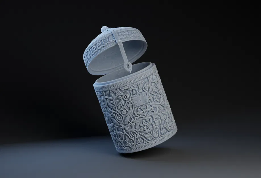 Mô hình Pyxis of Zamora: Kiệt tác ngà voi từ thời Caliphate - Image 2