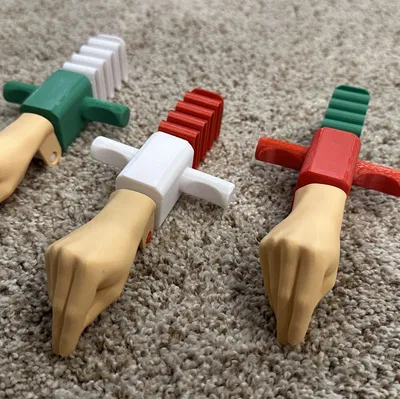 Mô hình đồ chơi cử chỉ tay Ý Ma Che Vuoi in 3D độc đáo