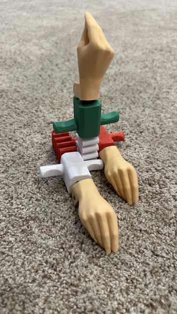 Mô hình đồ chơi cử chỉ tay Ý Ma Che Vuoi in 3D độc đáo - Image 2