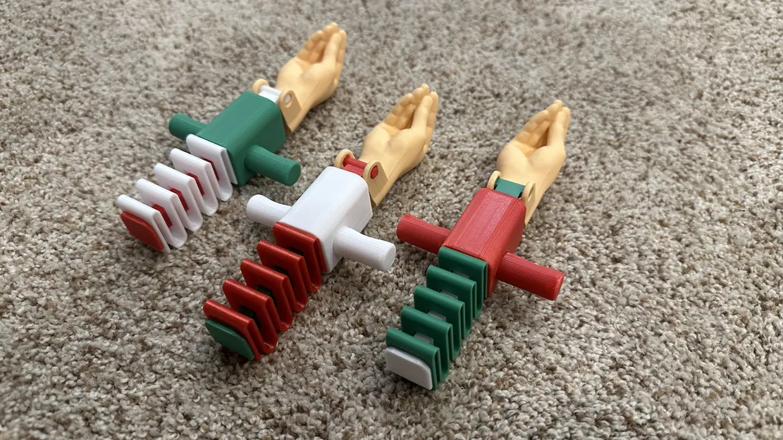 Mô hình đồ chơi cử chỉ tay Ý Ma Che Vuoi in 3D độc đáo - Image 3