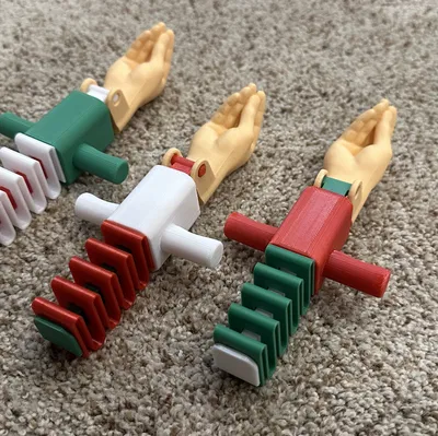 Mô hình đồ chơi cử chỉ tay Ý Ma Che Vuoi in 3D độc đáo