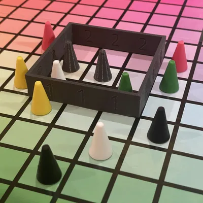 Các Mảnh Chơi Cho Board Game Hues And Cues
