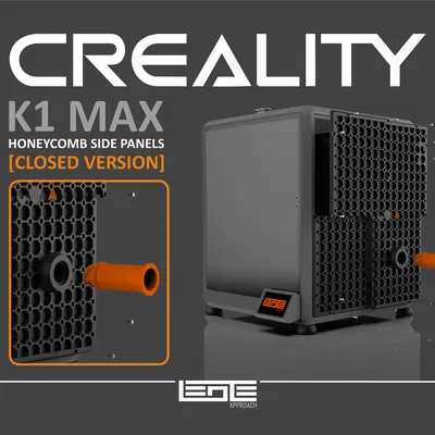 CREALITY K1max - TẤM ỐP MULTIBOARD [DẠNG KÍN + GIÁ ĐỠ CUỘN DÂY]