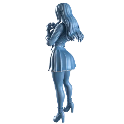 [MIỄN PHÍ] Mô hình thu nhỏ Nữ sinh Đại học làm vật trang trí