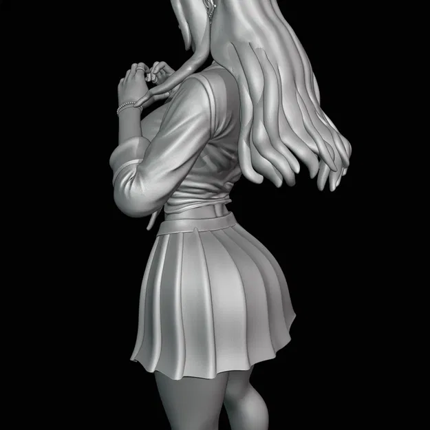 [MIỄN PHÍ] Mô hình thu nhỏ Nữ sinh Đại học làm vật trang trí - Image 4