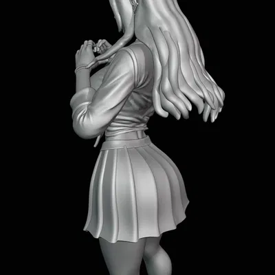 [MIỄN PHÍ] Mô hình thu nhỏ Nữ sinh Đại học làm vật trang trí