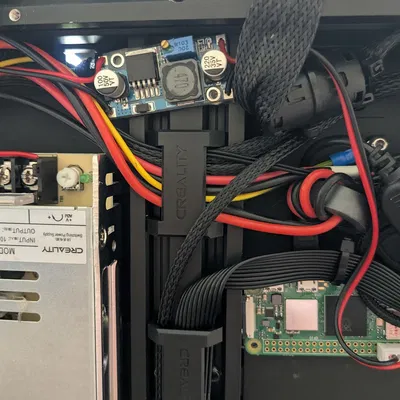 Mod Creality Ender-3 S1: Mặt trước tích hợp Raspberry Pi cho OctoPrint