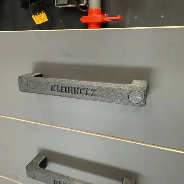 Tay nắm tủ in 3D hiện đại có nắp che ốc vít thẩm mỹ cao - Image 2