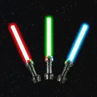 Mô hình kiếm ánh sáng phong cách Lego độc đáo cho fan Star Wars