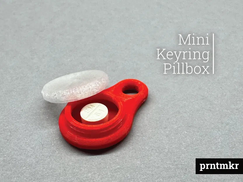 Hộp Đựng Thuốc Mini Cho Chìa Khóa - Dành riêng cho viên thuốc quan trọng nhất - Image 1