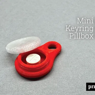 Hộp Đựng Thuốc Mini Cho Chìa Khóa - Dành riêng cho viên thuốc quan trọng nhất