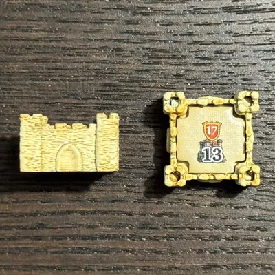 Pirates of Maracaibo: Commanders - Khay đựng token lâu đài