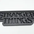 Mô hình trang trí Logo Stranger Things 3D (Dễ in, không cần AMS) - Thumbnail 2