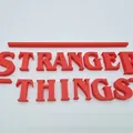 Mô hình trang trí Logo Stranger Things 3D (Dễ in, không cần AMS) - Thumbnail 4