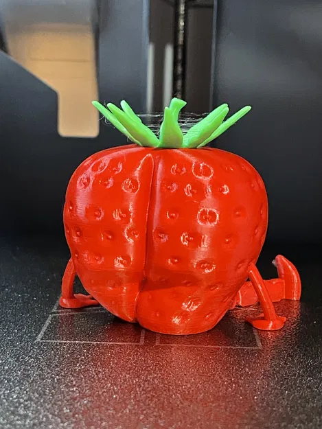 Mô hình quả dâu tây cử động đáng yêu cho máy in 3D - Image 2
