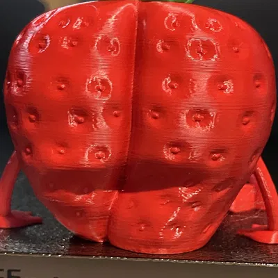 Mô hình quả dâu tây cử động đáng yêu cho máy in 3D