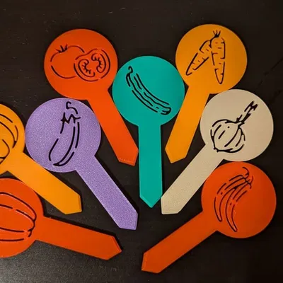 Bộ Thẻ Cắm Vườn (Gardening Markers)