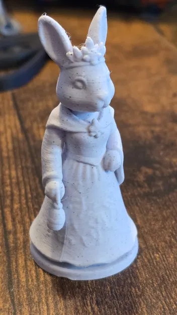 Bộ quân cờ vua Easter Bunny in 3D độc đáo cho Lễ Phục Sinh - Image 3