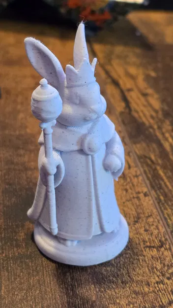 Bộ quân cờ vua Easter Bunny in 3D độc đáo cho Lễ Phục Sinh - Image 7