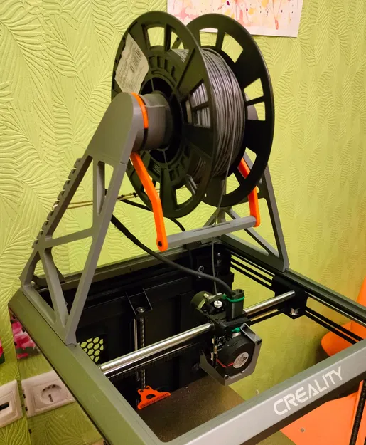 Giá đỡ cuộn filament trên đỉnh cho Creality K1SE/K1C/K1 với nhiều tính năng tiện ích - Image 1