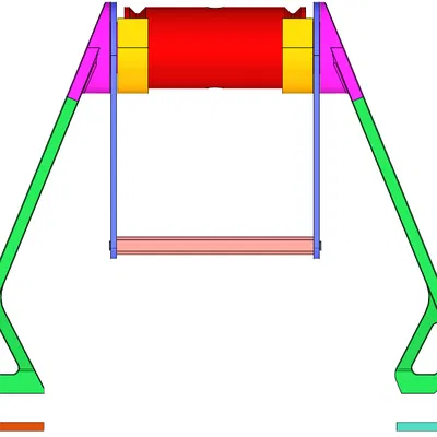 Giá đỡ cuộn filament trên đỉnh cho Creality K1SE/K1C/K1 với nhiều tính năng tiện ích
