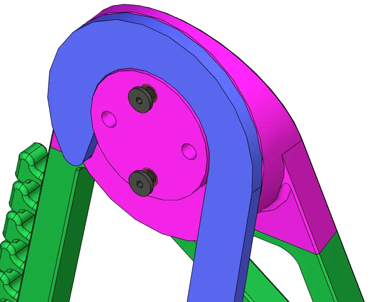 Giá đỡ cuộn filament trên đỉnh cho Creality K1SE/K1C/K1 với nhiều tính năng tiện ích - Image 5