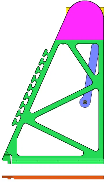Giá đỡ cuộn filament trên đỉnh cho Creality K1SE/K1C/K1 với nhiều tính năng tiện ích - Image 7