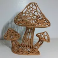 Mô hình cụm nấm Voronoi trang trí đẹp mắt - Thumbnail 2