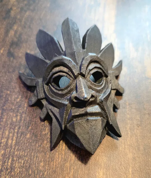 Mặt nạ Chiến binh Bộ lạc - Tribal Warrior Spirit Mask - Image 2