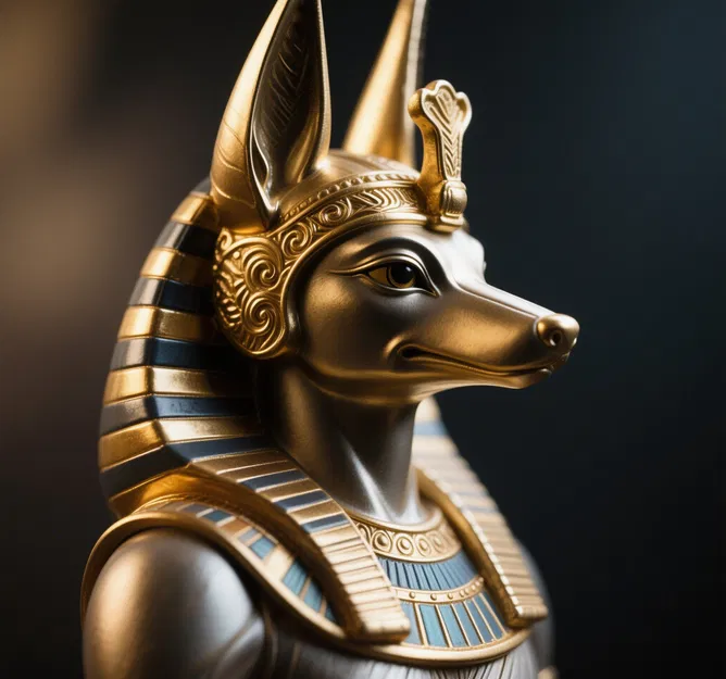 Tượng bán thân Anubis - Image 1