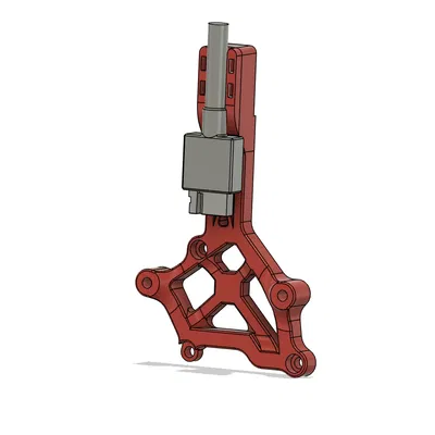 Ngàm gắn LGX Lite & WWG2 - Mello Fly SHT36 Max V3 / EBB36 - Voron Stealthchanger