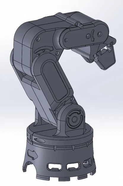 Mô hình cánh tay robot 4 bậc tự do (4DOF Robot Arm) tự lắp ráp - Image 2