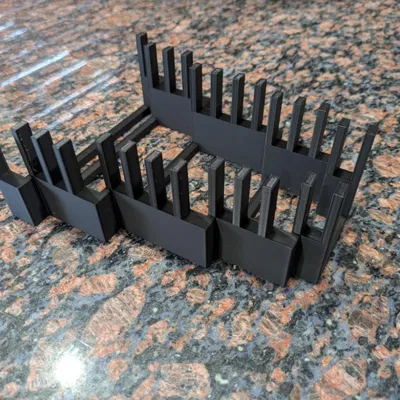 Khay 3D thông minh đựng nắp hộp Glasslock - Gọn gàng ngăn nắp