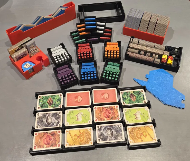 Bộ khay đựng (Inserts) cho Catan 6th Edition - Giải pháp lưu trữ tất cả trong một - Image 2