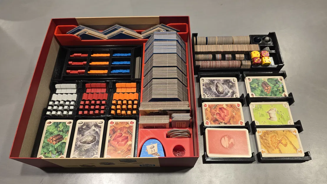 Bộ khay đựng (Inserts) cho Catan 6th Edition - Giải pháp lưu trữ tất cả trong một - Image 4
