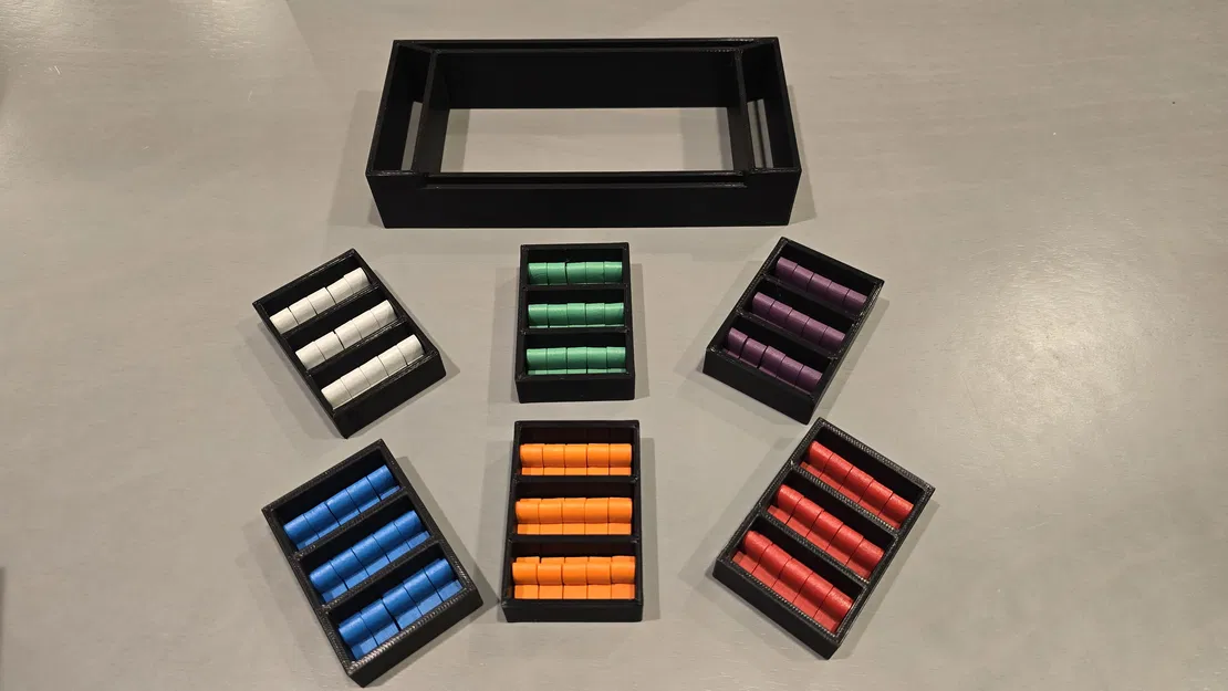 Bộ khay đựng (Inserts) cho Catan 6th Edition - Giải pháp lưu trữ tất cả trong một - Image 9