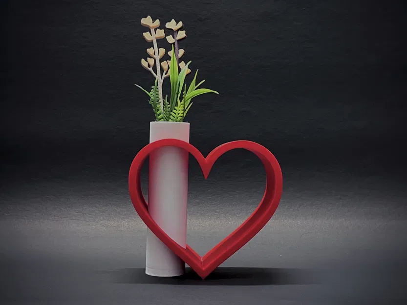 Bình hoa trái tim (Heart Vase) - Image 3