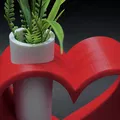 Bình hoa trái tim (Heart Vase) - Thumbnail 4
