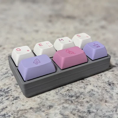 Bàn phím tí hon "7% Keyboard" | Món đồ chơi fidget 7 phím