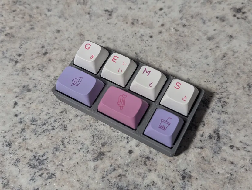 Bàn phím tí hon "7% Keyboard" | Món đồ chơi fidget 7 phím - Image 3