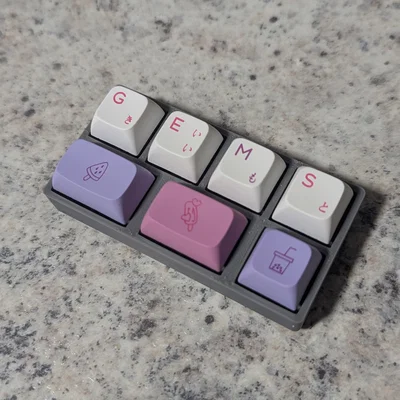 Bàn phím tí hon "7% Keyboard" | Món đồ chơi fidget 7 phím