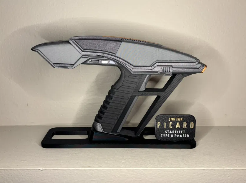 Star Trek: Picard Phaser - Mô hình 3D súng Phaser cực chi tiết - Image 1