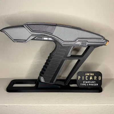 Star Trek: Picard Phaser - Mô hình 3D súng Phaser cực chi tiết