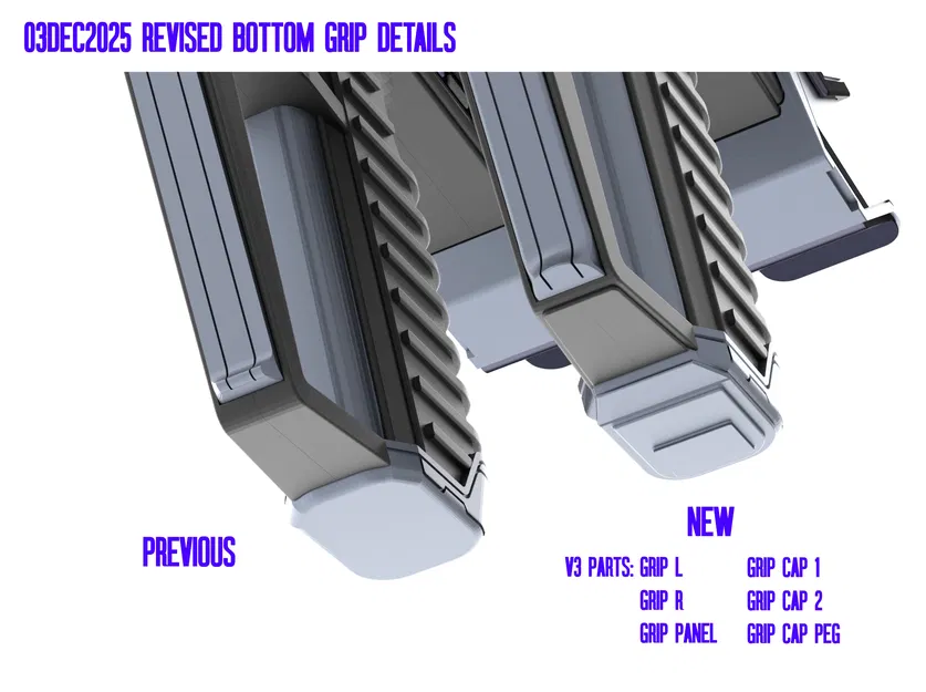 Star Trek: Picard Phaser - Mô hình 3D súng Phaser cực chi tiết - Image 4