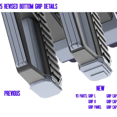 Star Trek: Picard Phaser - Mô hình 3D súng Phaser cực chi tiết