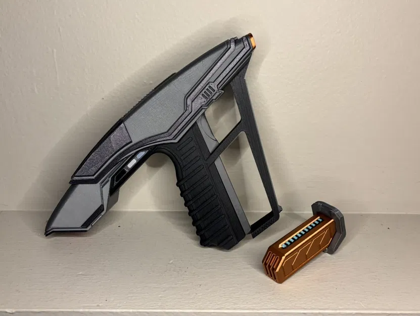 Star Trek: Picard Phaser - Mô hình 3D súng Phaser cực chi tiết - Image 7